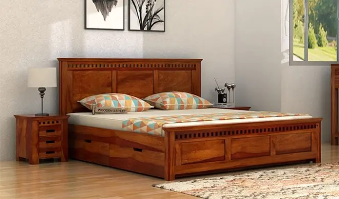Advantages of Buying a Wood Bed With Storage