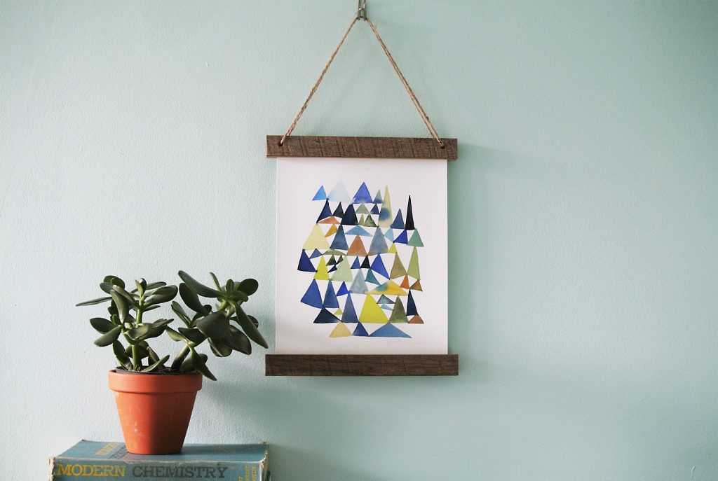 The Wood Picture Hanging Frame