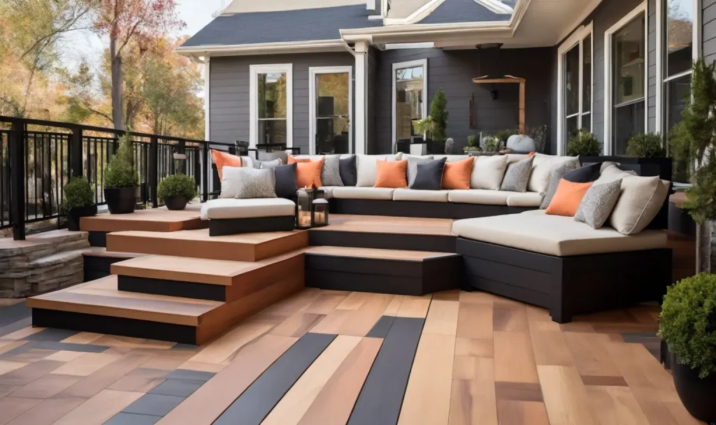 Two tone decking – adding dimension to outdoor living